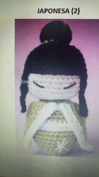 Receita Amigurumi Japonesa (2) - Oriental