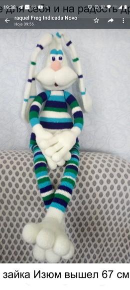 Receita Amigurumi Lebre - Tradução