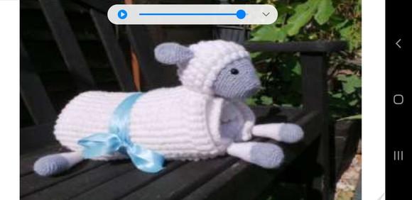 receita amigurumi manta ovelha