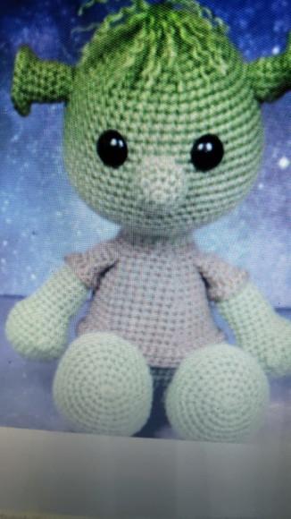 receita amigurumi OGRO