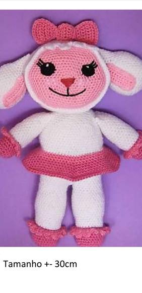receita amigurumi OVELHA (2) tradução
