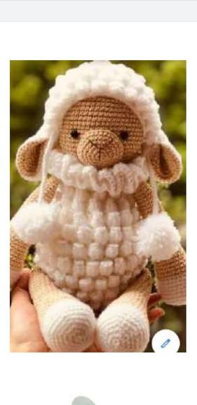 receita amigurumi OVELHA (4) tradução