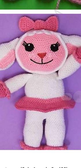 receita amigurumi OVELHA (2) tradução