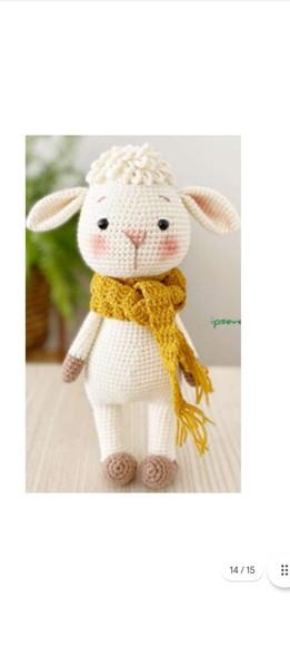 Receita Amigurumi Ovelha (5) Tradução
