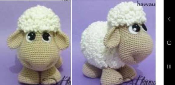 receita amigurumi OVELHA (3) tradução
