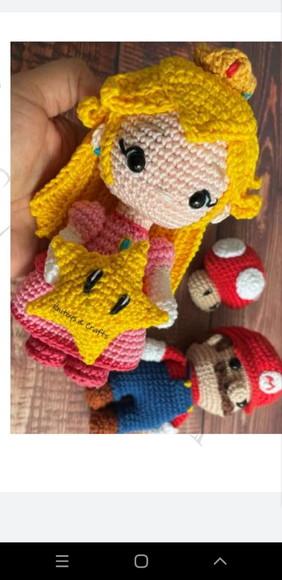 Receita Amigurumi Personagem Jogos (12) Tradução