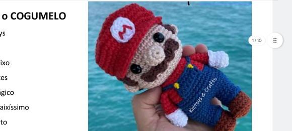 Receita Amigurumi Personagem Jogos (6) Tradução