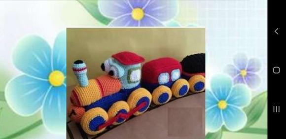 Receita Amigurumi Trem - Receita