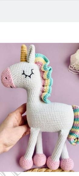 Receita Amigurumi Unicórnio (5)