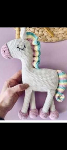 Receita Amigurumi Unicórnio (5)