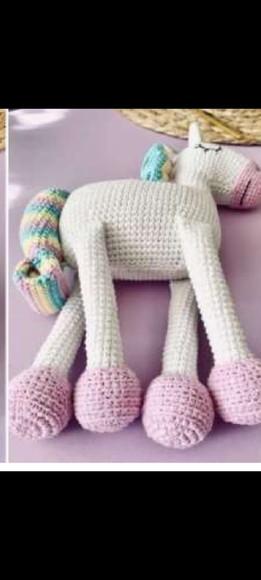 Receita Amigurumi Unicórnio (5)
