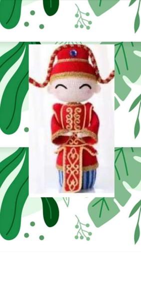 Receita Amigurumi- Casal de Chineses