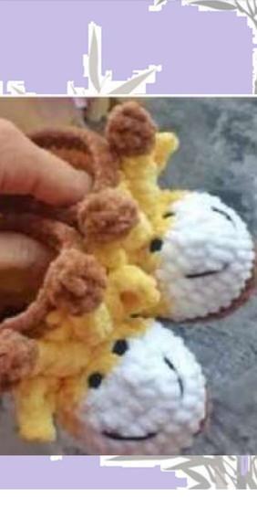 Receita Botinhas Girafa e Unicórnio