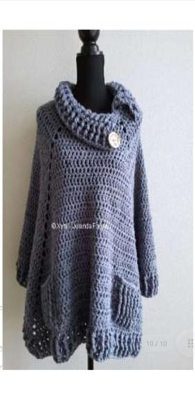 receita CROCHÊ PONCHO (1)
