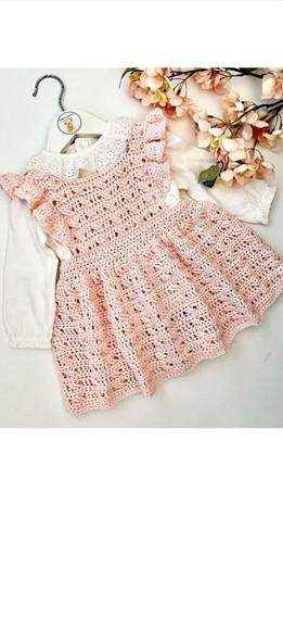 Receita Crochê Vestido 1