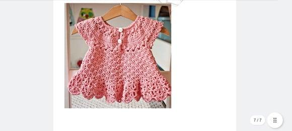 Receita Crochê Vestido 2