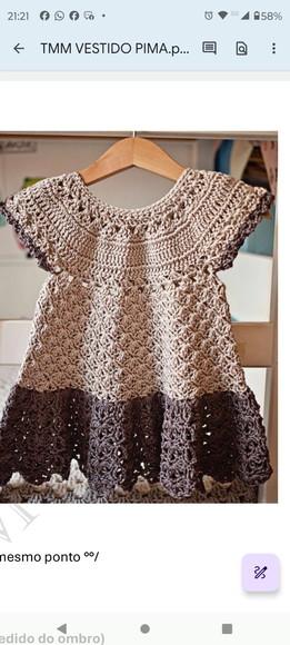 Receita Crochê Vestido 2