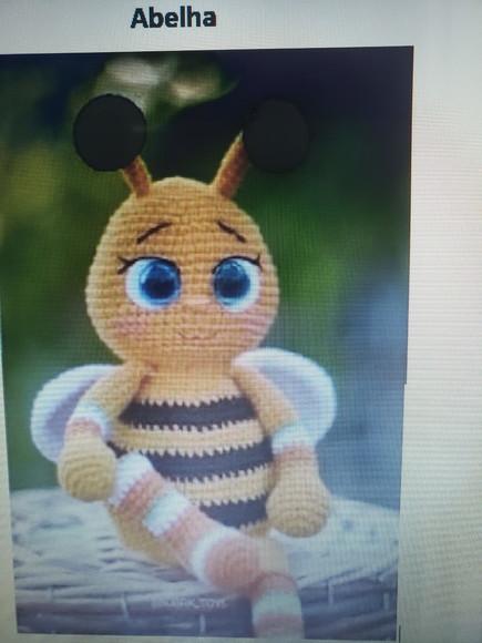 Receita de Amigurumi ABELHA