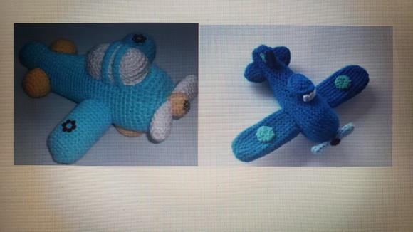Receita de Amigurumi Aeronave Tradução
