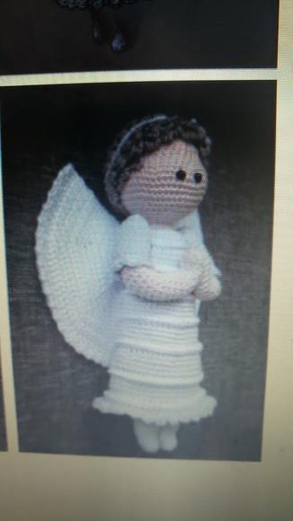 Receita de Amigurumi ANJO (3) tradução