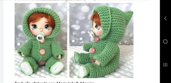 Receita de amigurumi BEBÊ (2)