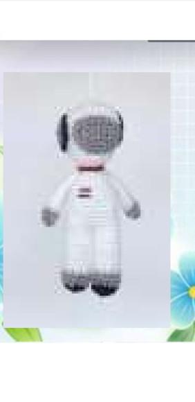 Receita de Amigurumi ASTRONAUTA