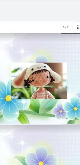 Receita de Amigurumi Boneca (12) Tradução