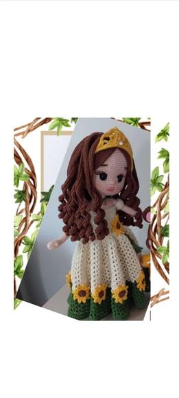 Receita de Amigurumi Boneca (35) Tradução