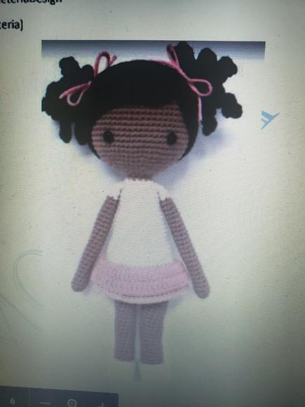 Receita de Amigurumi BONECA (9) tradução