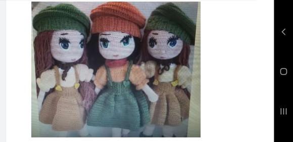 Receita de Amigurumi BONECAS (15) tradução