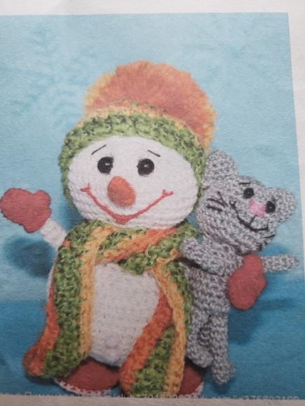 Receita De Amigurumi Boneco De Neve Tradução