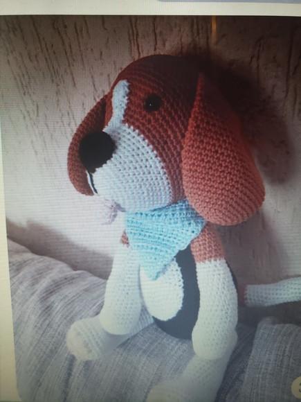 Receita de Amigurumi CACHORRO BEAGLE