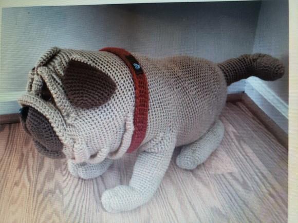 Receita De Amigurumi Cachorro Pug (2) Tradução