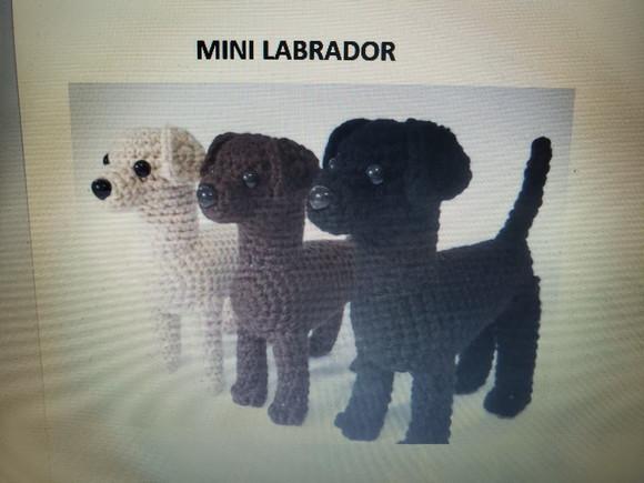 Receita de Amigurumi CACHORRO LABRADOR MINI tradução