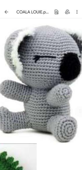 Receita De Amigurumi Coala (2) Tradução