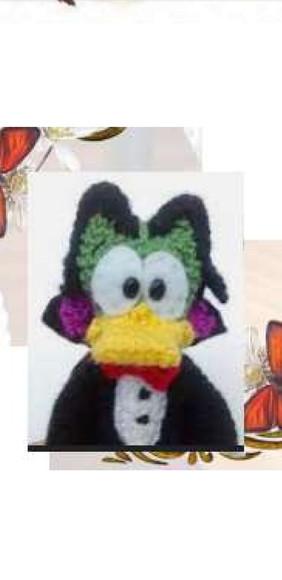 Receita de Amigurumi CONDE PÁTULA, tradução