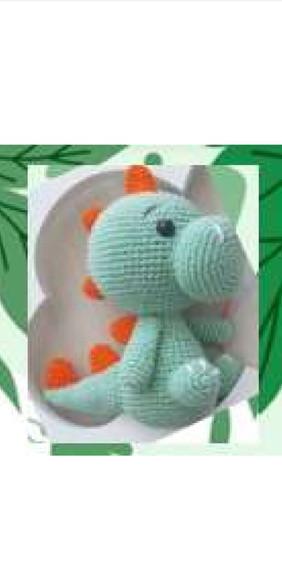 Receita de Amigurumi DINOSSAURO BEBÊ tradução