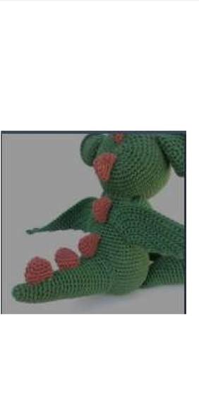 Receita de Amigurumi DRAGÃO (2) tradução