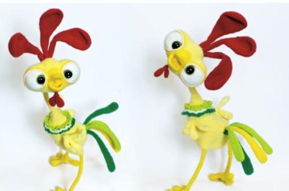 Receita de Amigurumi GALO (1) tradução