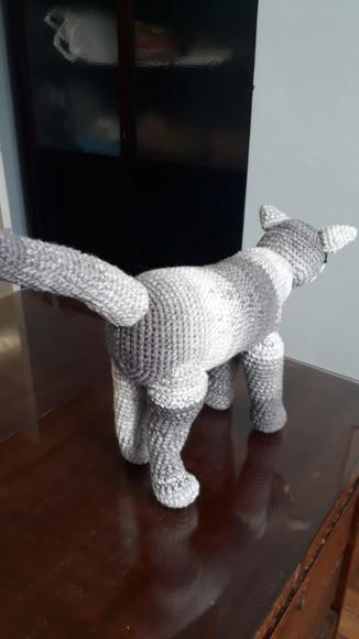 Receita de amigurumi GATO REALISTA