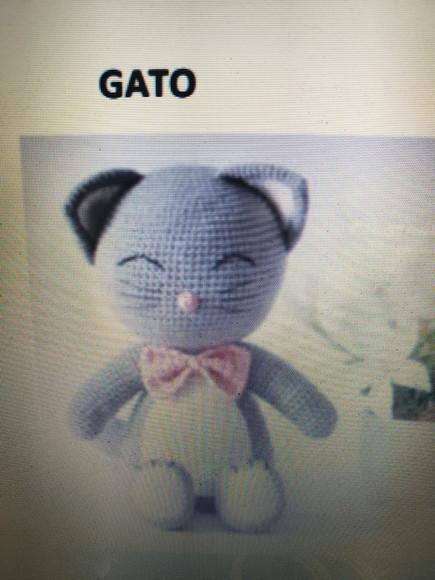 Receita de Amigurumi GATO trad