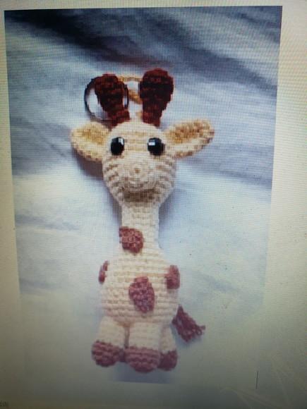 Receita de Amigurumi GIRAFA pequena tradução