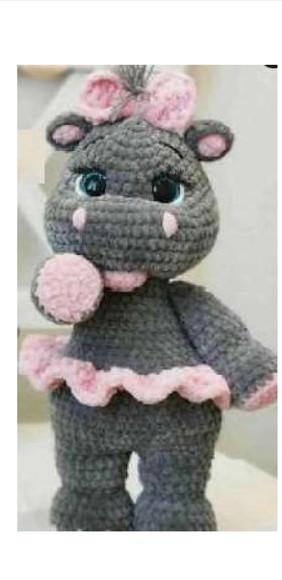 Receita De Amigurumi Hipopótamo (3)
