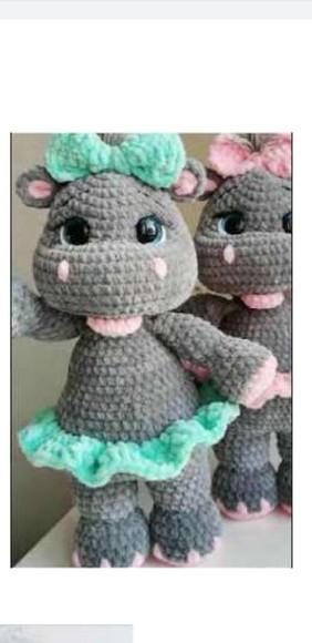 Receita De Amigurumi Hipopótamo (3)