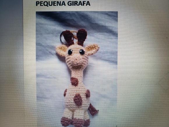 Receita de Amigurumi GIRAFA pequena tradução
