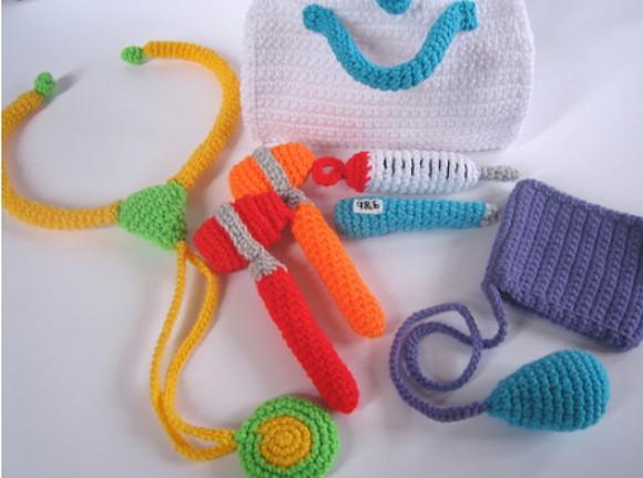 Receita de Amigurumi Material de Saúde Tradução