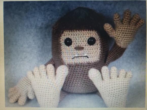 Receita de Amigurumi PÉ GRANDE tradução