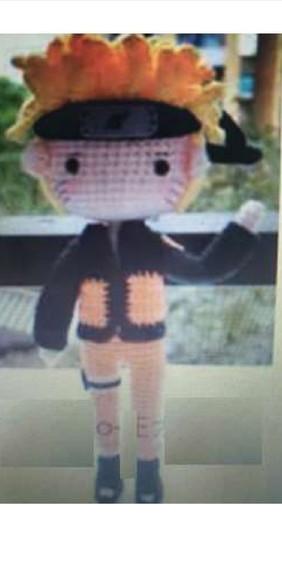 Receita de Amigurumi personagem de mangá (2) tradução