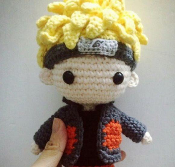 Receita de Amigurumi personagem de mangá (1) tradução