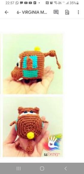 Receita De Amigurumi Personagem Desenho Animado ( 40)